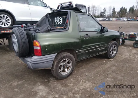2000 Chevrolet Tracker z USA, uszkodzony, nr VIN 2CNBJ1862Y6957121